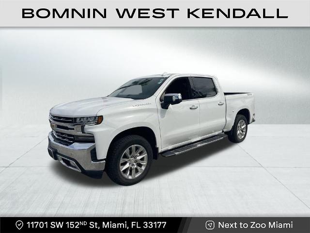 Used 2021 Chevrolet Silverado 1500 LTZ with VIN 3GCUYGED5MG428288 for sale in Miami, FL