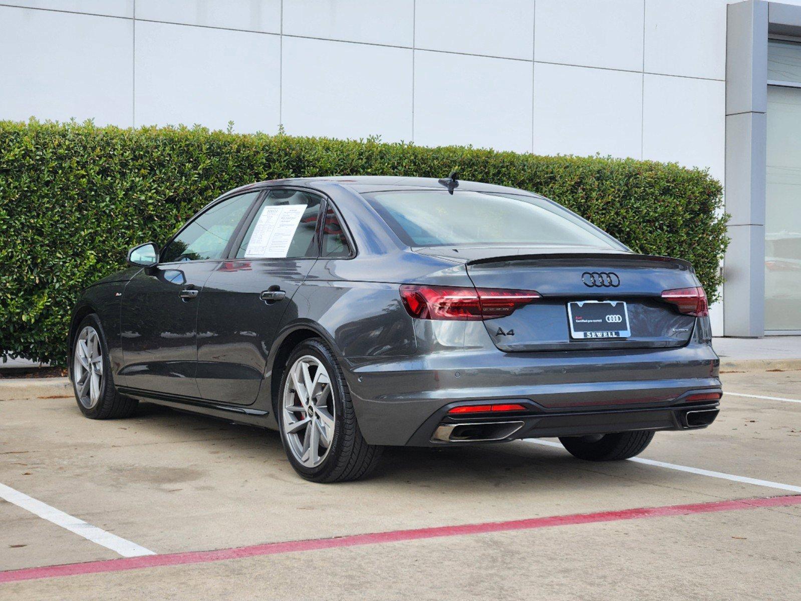 2024 Audi A4 Sedan Vehicle Photo in MCKINNEY, TX 75070