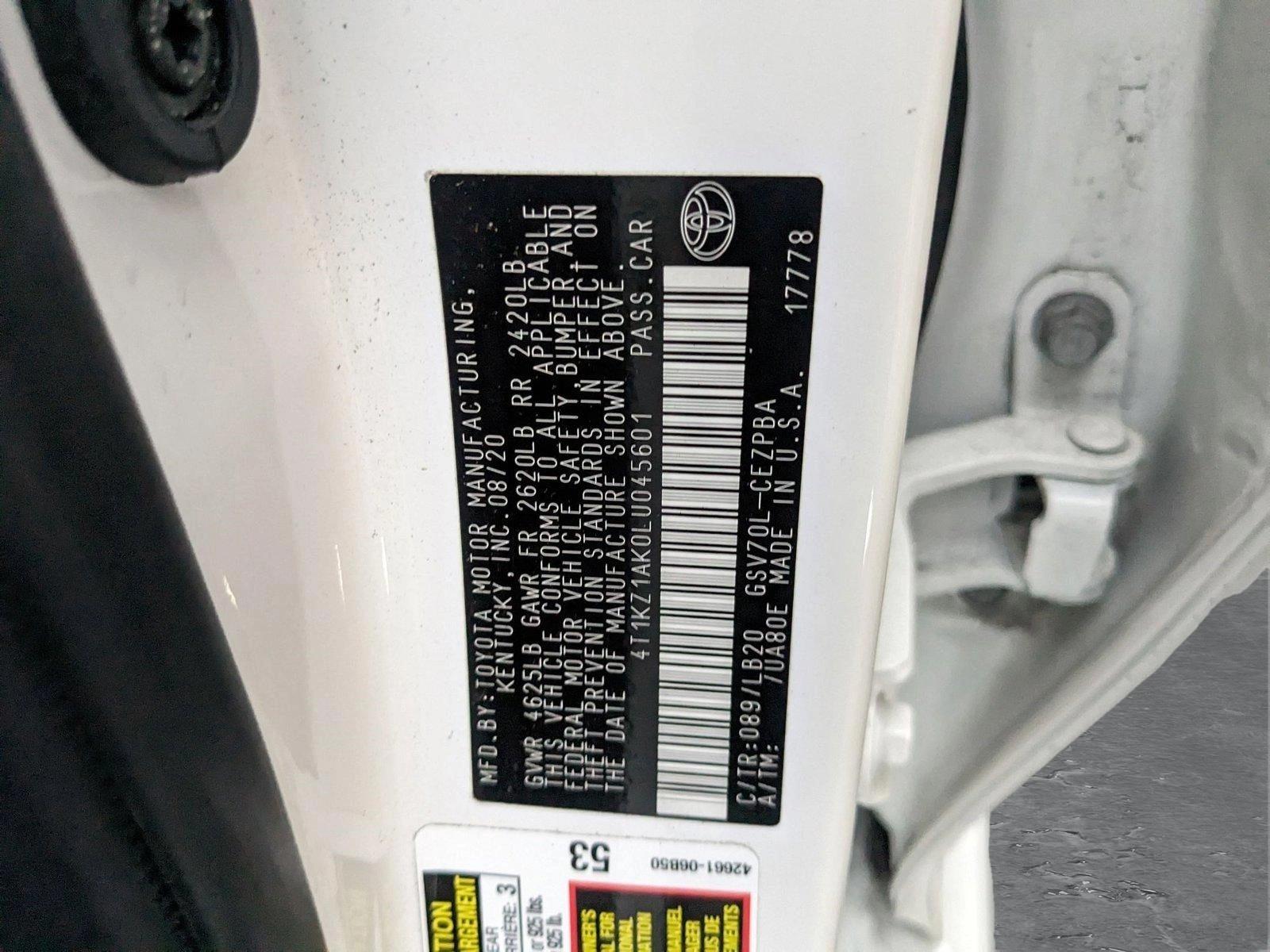 2020 Toyota Camry Vehicle Photo in Sanford, FL 32771