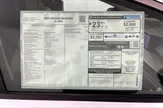 2025 Nissan Murano Vehicle Photo in Tulsa, OK 74129