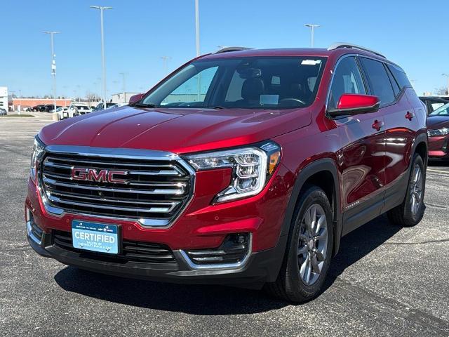 Certified 2022 GMC Terrain SLT with VIN 3GKALVEVXNL126863 for sale in Green Bay, WI