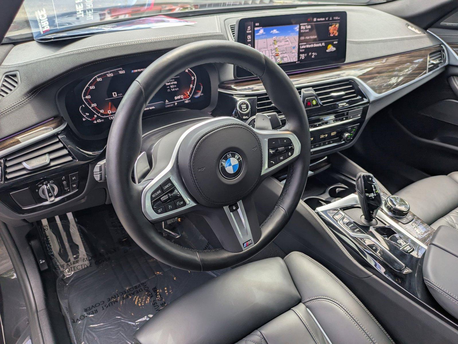 2023 BMW 5 Series Vehicle Photo in GREENACRES, FL 33463-3207