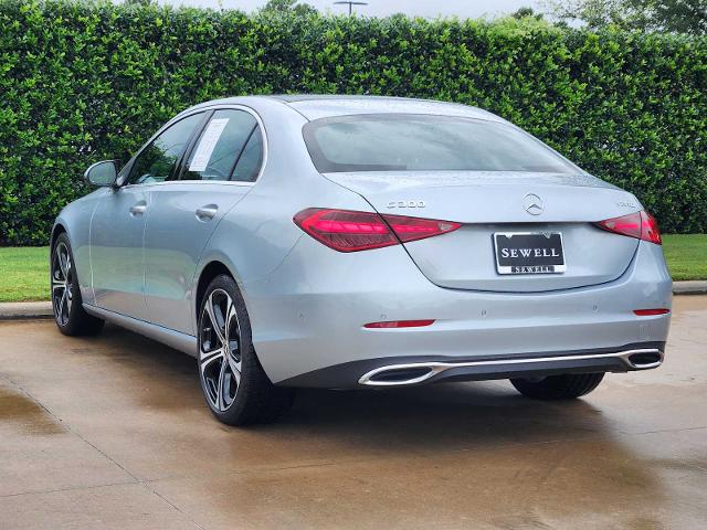 2025 Mercedes-Benz C-Class Vehicle Photo in HOUSTON, TX 77079