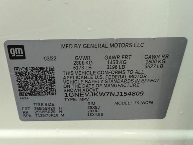 2022 Chevrolet Traverse Vehicle Photo in MADISON, WI 53713-3220
