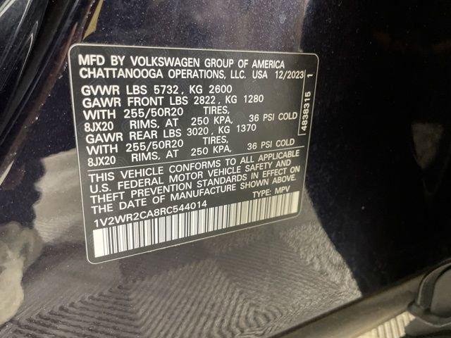 2024 Volkswagen Atlas Vehicle Photo in PHOENIX, AZ 85014-3381