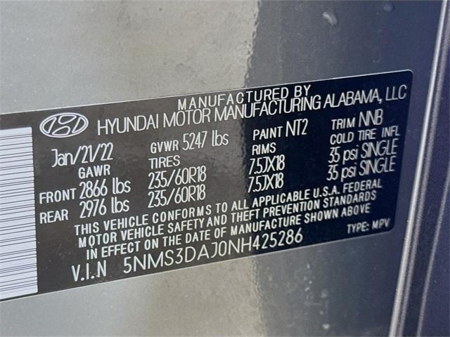 2022 Hyundai SANTA FE Vehicle Photo in Everett, WA 98204