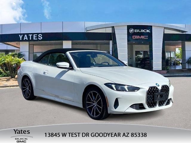 Mineral White Metallic 2025 BMW 4 Series 430i Convertible xDrive Convertible All-Wheel Drive Automatic
