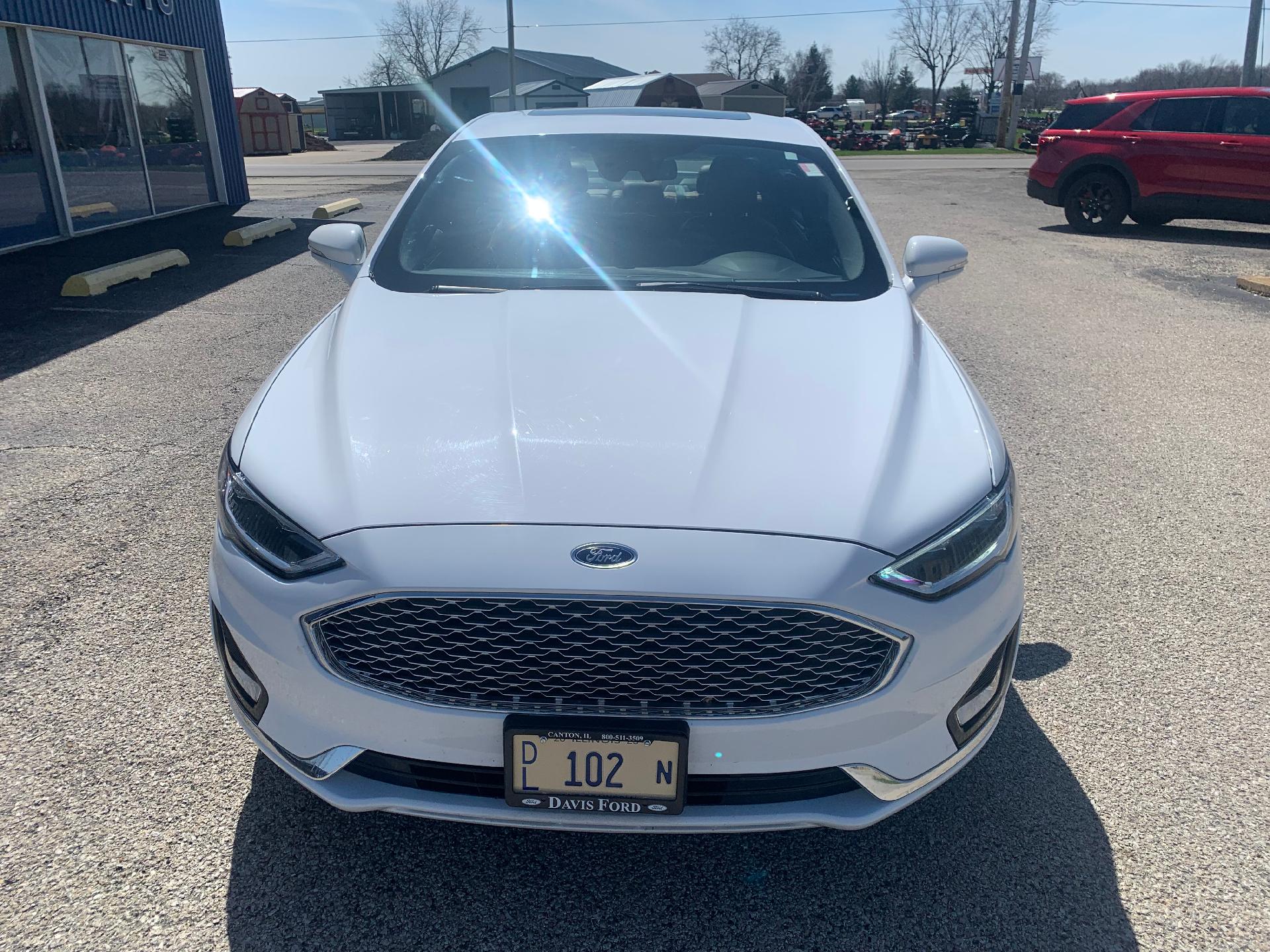 Used 2020 Ford Fusion Titanium with VIN 3FA6P0D91LR116364 for sale in Canton, IL