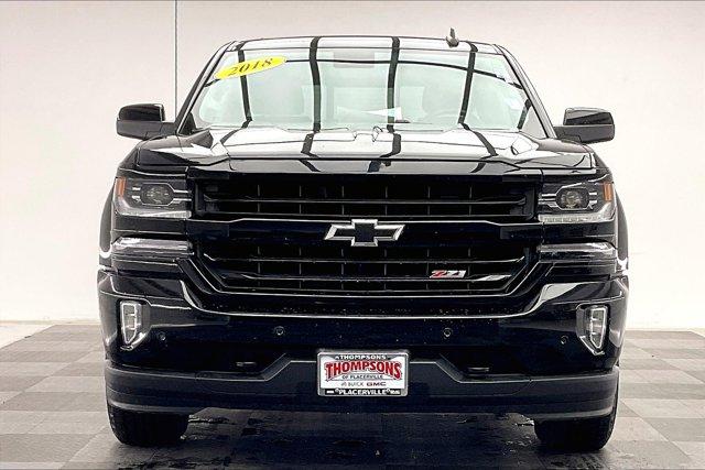 Used 2018 Chevrolet Silverado 1500 LTZ Z71 with VIN 3GCUKSEJ0JG359774 for sale in Placerville, CA