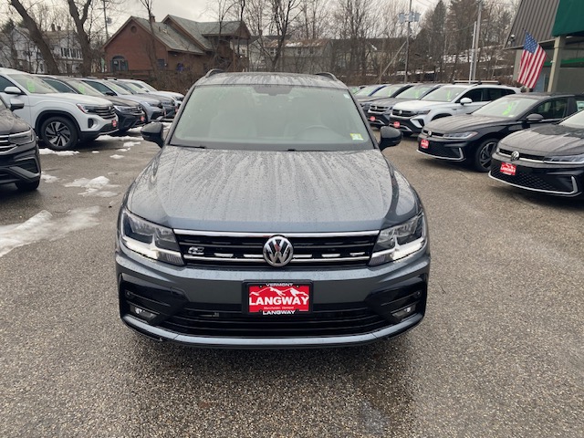 Used 2021 Volkswagen Tiguan SE R-LINE BLACK with VIN 3VV2B7AX7MM066721 for sale in Manchester Center, VT