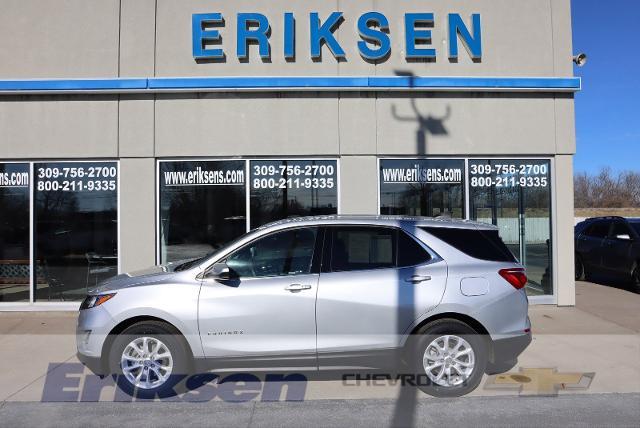 Certified 2020 Chevrolet Equinox LT with VIN 3GNAXKEV3LS579893 for sale in Milan, IL