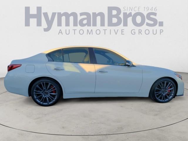 Certified 2023 INFINITI Q50 RED SPORT with VIN JN1FV7DP6PM570487 for sale in Midlothian, VA