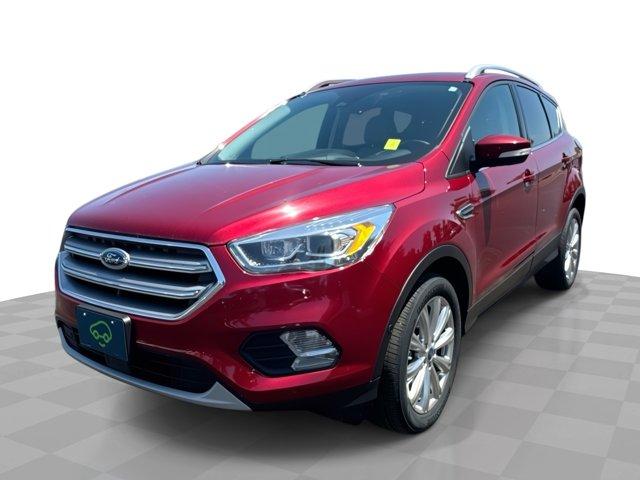 Certified 2017 Ford Escape Titanium with VIN 1FMCU9J96HUB08304 for sale in Alexandria, MN