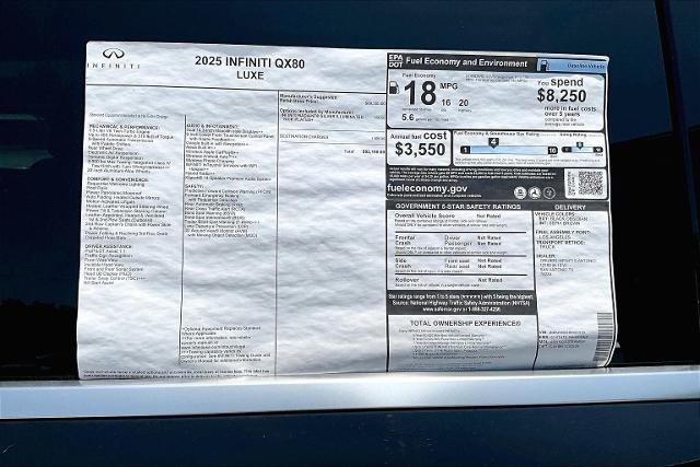 2025 INFINITI QX80 Vehicle Photo in San Antonio, TX 78230