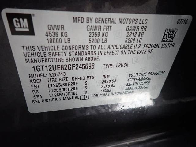 2016 GMC Sierra 2500 HD Vehicle Photo in ZELIENOPLE, PA 16063-2910