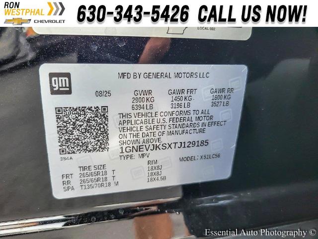 2026 Chevrolet Traverse Vehicle Photo in AURORA, IL 60503-9326