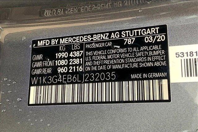 2020 Mercedes-Benz A-Class Vehicle Photo in TOPEKA, KS 66609-0000