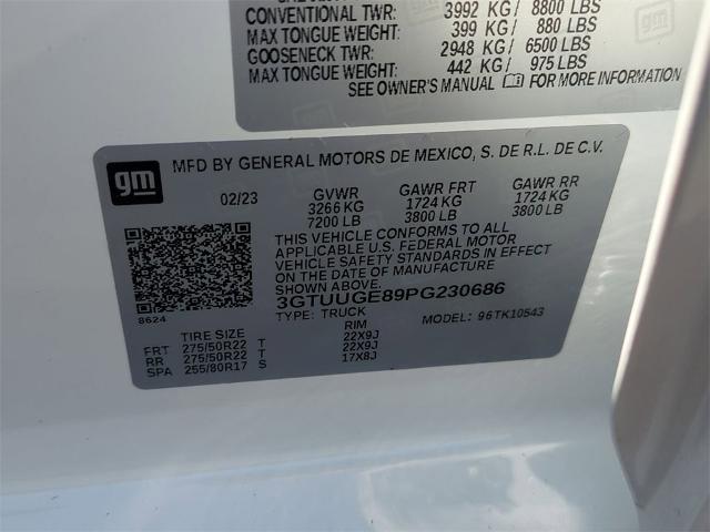 2023 GMC Sierra 1500 Vehicle Photo in ALBERTVILLE, AL 35950-0246