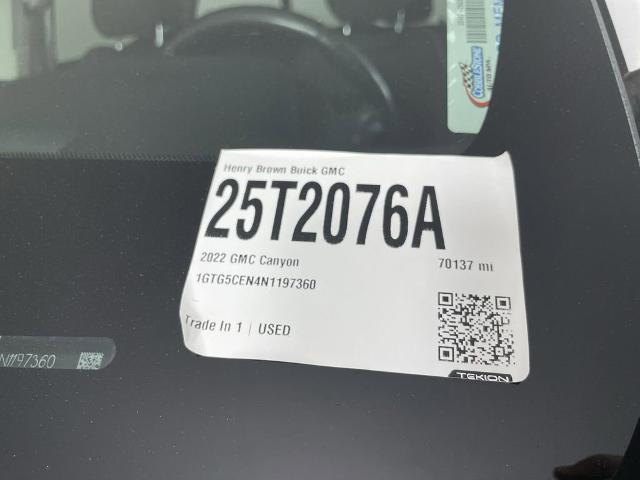 2022 GMC Canyon Vehicle Photo in GILBERT, AZ 85297-0402