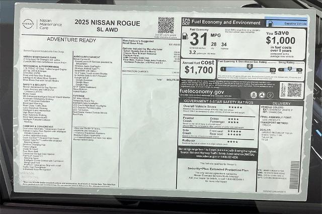 2025 Nissan Rogue Vehicle Photo in Tulsa, OK 74129