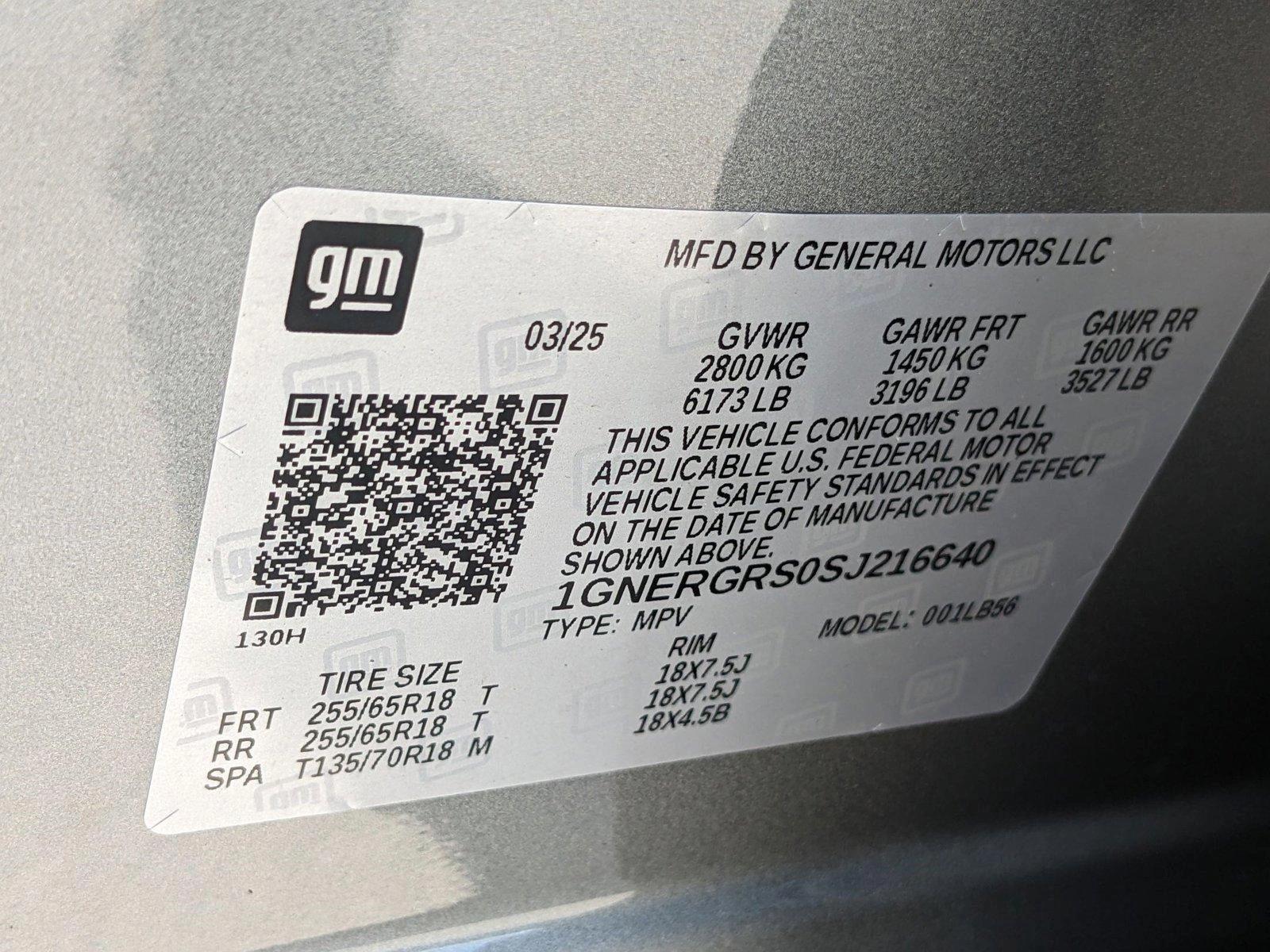 2025 Chevrolet Traverse Vehicle Photo in MIAMI, FL 33172-3015