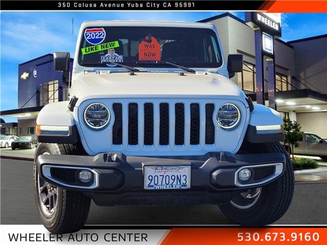 Used 2022 Jeep Gladiator Overland with VIN 1C6HJTFG1NL123339 for sale in Yuba City, CA