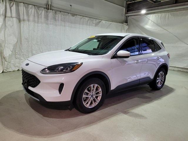 Used 2021 Ford Escape SE with VIN 1FMCU9G65MUA72869 for sale in Pinconning, MI