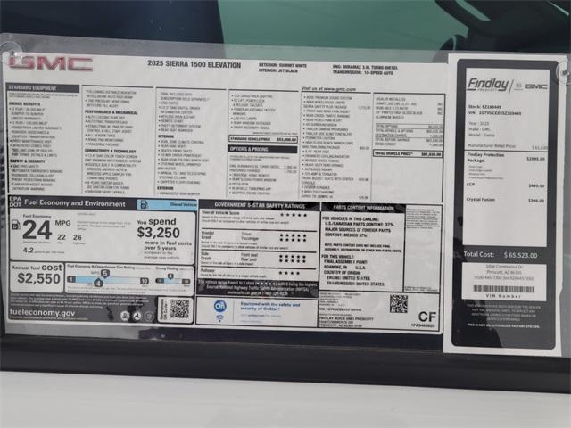 2025 GMC Sierra 1500 Vehicle Photo in PRESCOTT, AZ 86305-3700
