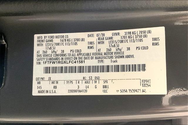 2020 Ford F-150 Vehicle Photo in Lees Summit, MO 64086