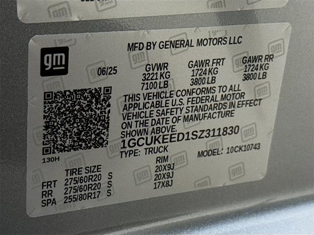2025 Chevrolet Silverado 1500 Vehicle Photo in EVERETT, WA 98203-5662