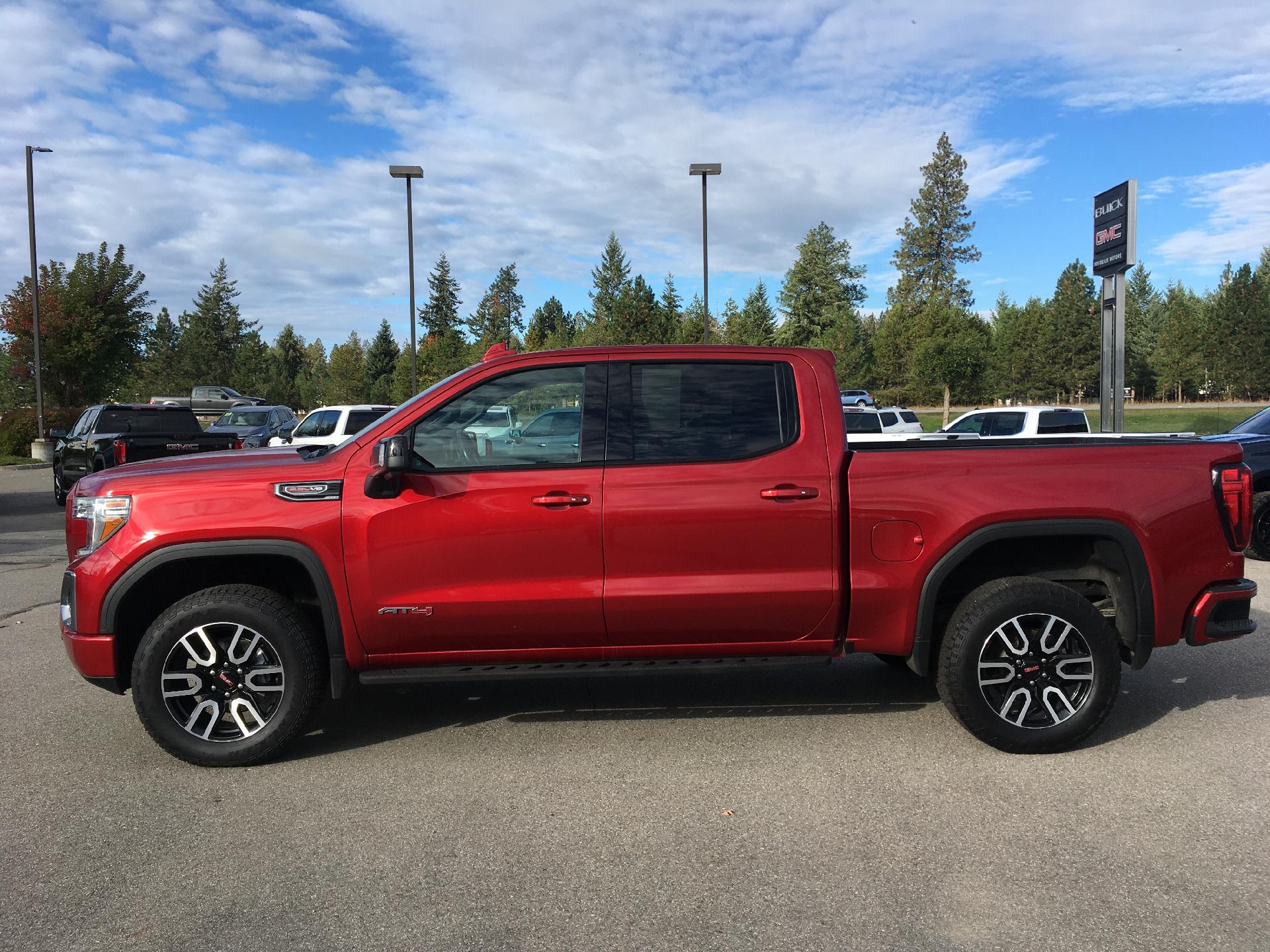 Used 2021 GMC Sierra 1500 AT4 with VIN 1GTP9EEL6MZ259999 for sale in Coeur D'alene, ID