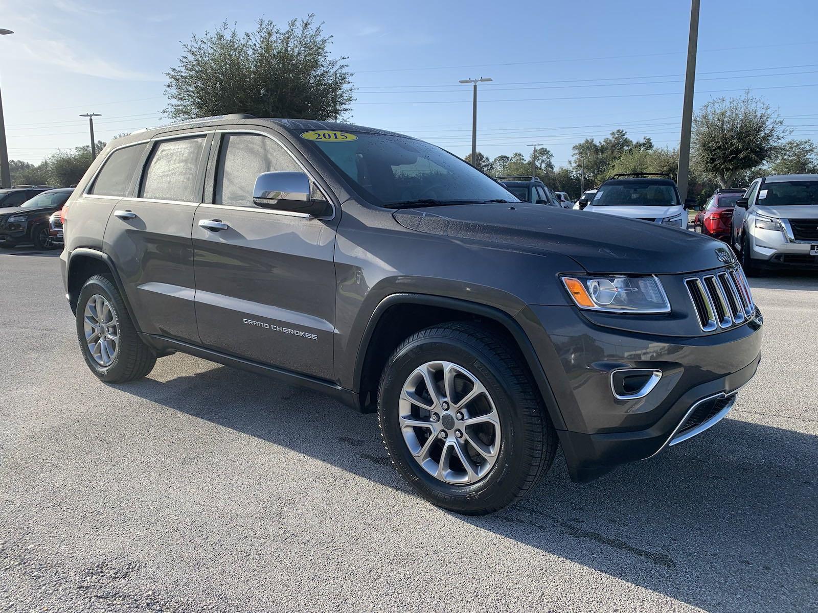 Used 2015 Jeep Grand Cherokee Limited with VIN 1C4RJFBGXFC619701 for sale in Winter Haven, FL