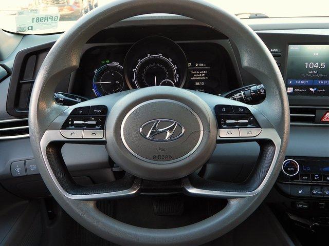 2021 Hyundai Elantra Hybrid Vehicle Photo in DALLAS, TX 75244-5909