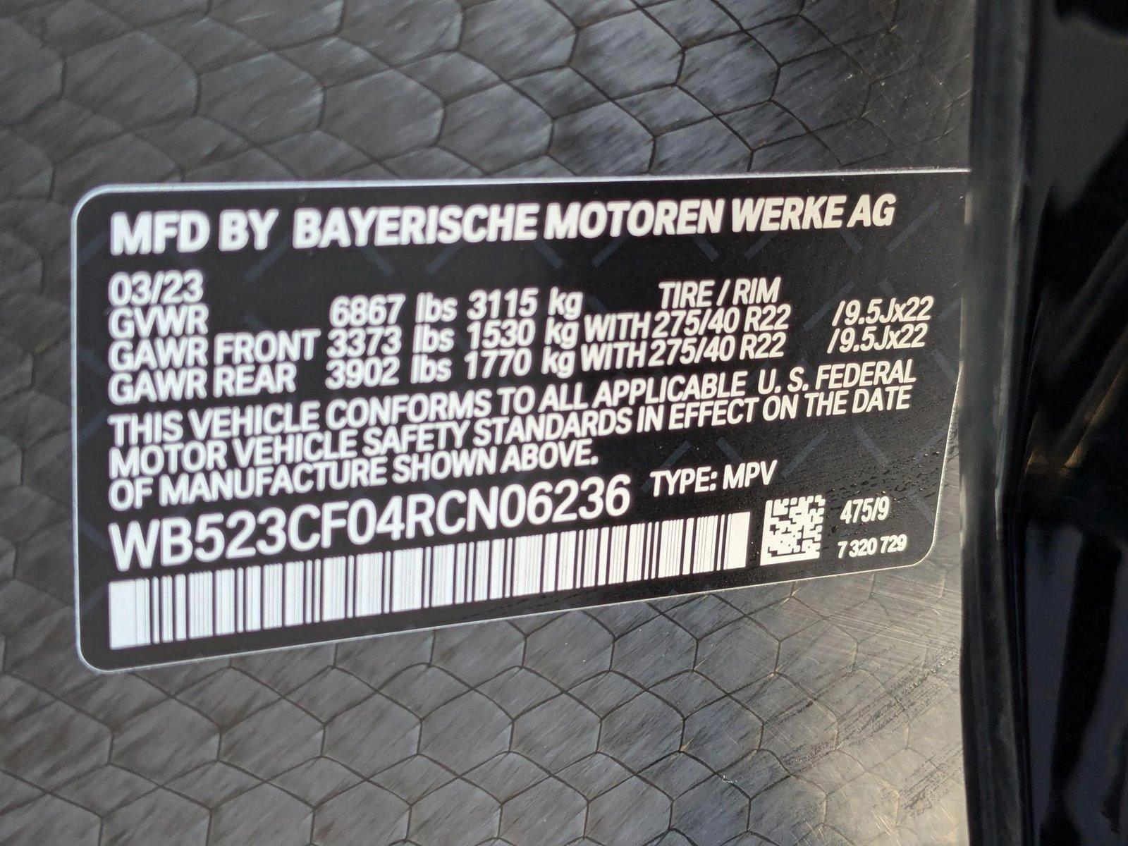 2024 BMW iX Vehicle Photo in VALENCIA, CA 91355-1705