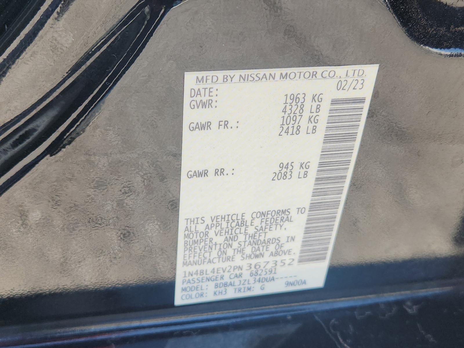 2023 Nissan Altima Vehicle Photo in Albuquerque, NM 87110