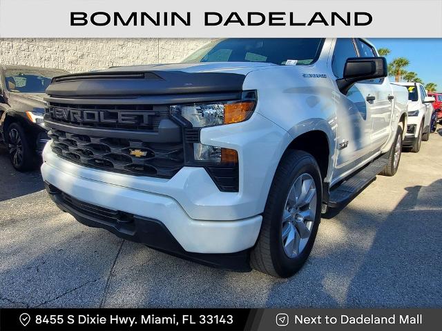 Used 2023 Chevrolet Silverado 1500 Custom with VIN 3GCPABEKXPG126969 for sale in Miami, FL