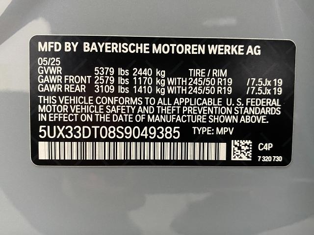 2025 BMW X4 xDrive30i Vehicle Photo in Appleton, WI 54913