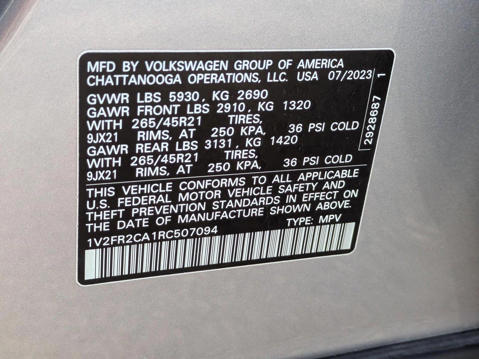 2024 Volkswagen Atlas Vehicle Photo in Sarasota, FL 34231