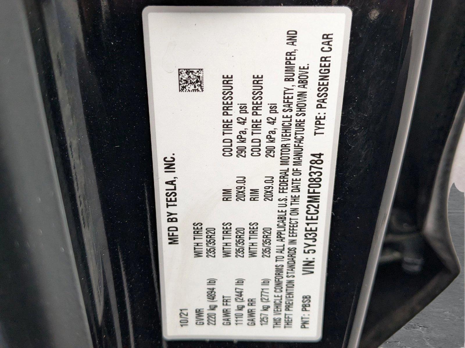 2021 Tesla Model 3 Vehicle Photo in Panama City, FL 32401