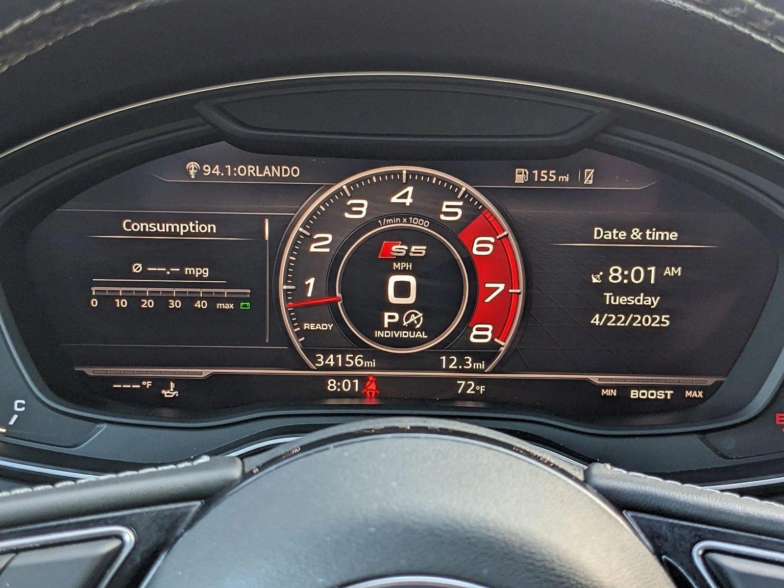 2019 Audi S5 Cabriolet Vehicle Photo in Sanford, FL 32771