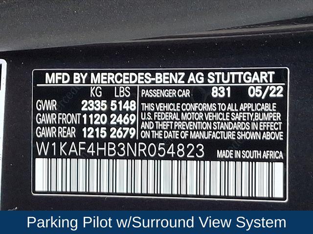 2022 Mercedes-Benz C 300 Vehicle Photo in DANBURY, CT 06810-5034