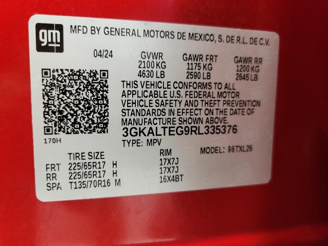 2024 GMC Terrain Vehicle Photo in NEENAH, WI 54956-2243