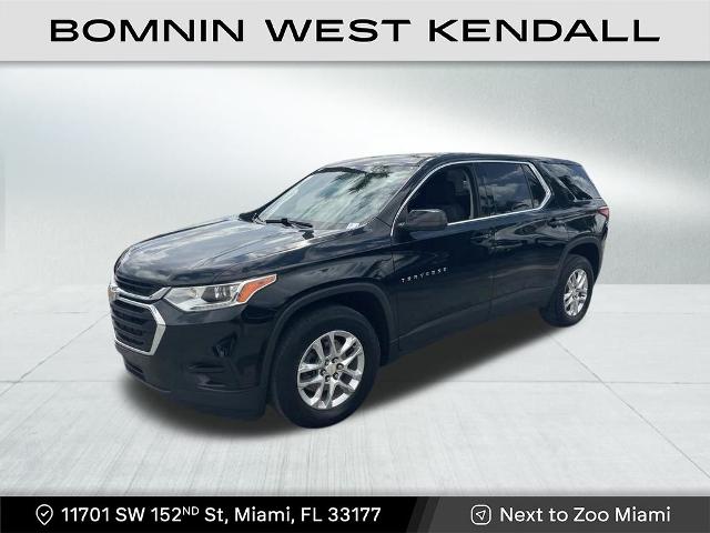 Used 2021 Chevrolet Traverse LS with VIN 1GNERFKW6MJ134101 for sale in Miami, FL