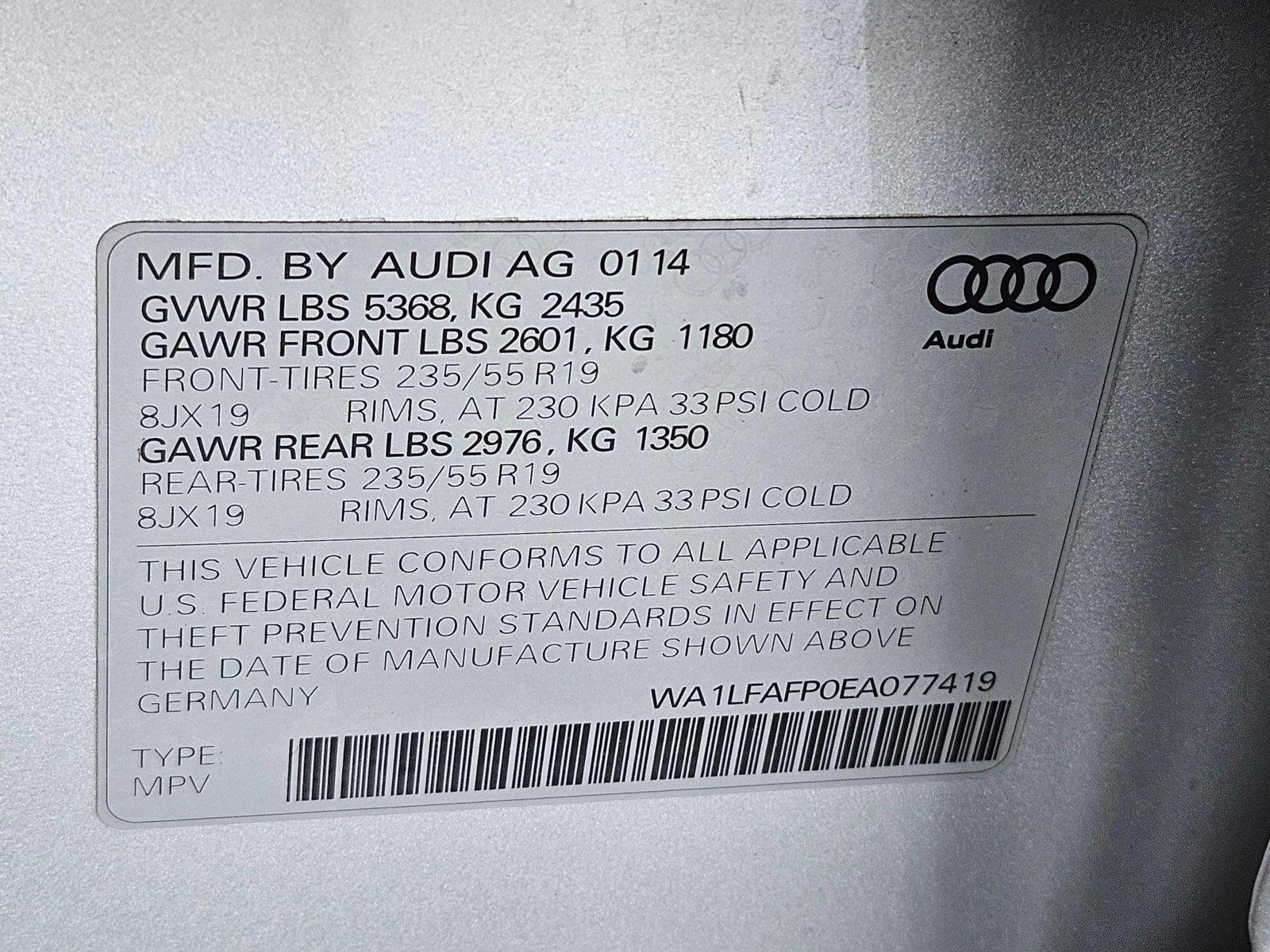 2014 Audi Q5 Vehicle Photo in Henderson, NV 89014