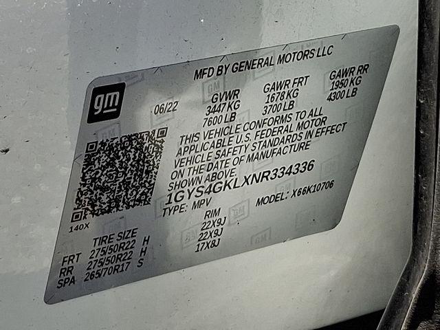 2022 Cadillac Escalade Vehicle Photo in DANBURY, CT 06810-5034
