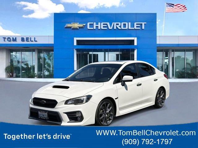 Crystal White Pearl 2018 Subaru WRX Premium Sedan All-Wheel Drive Manual