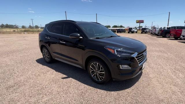 Used 2021 Hyundai Tucson Ultimate with VIN KM8J33AL6MU410737 for sale in Wheeler, TX