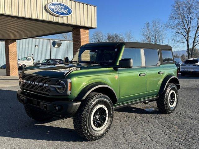 Used 2023 Ford Bronco 4-Door Badlands with VIN 1FMEE5DH4PLC09766 for sale in Elkton, VA