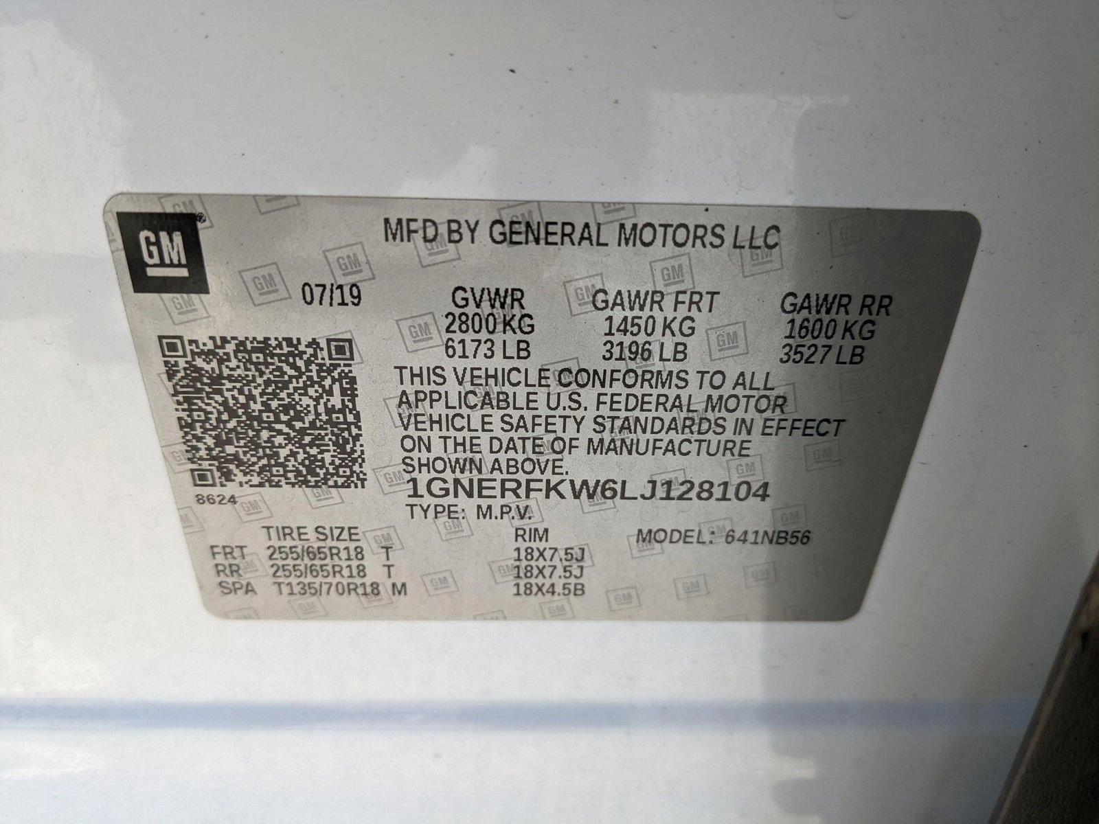 2020 Chevrolet Traverse Vehicle Photo in ORLANDO, FL 32808-7998