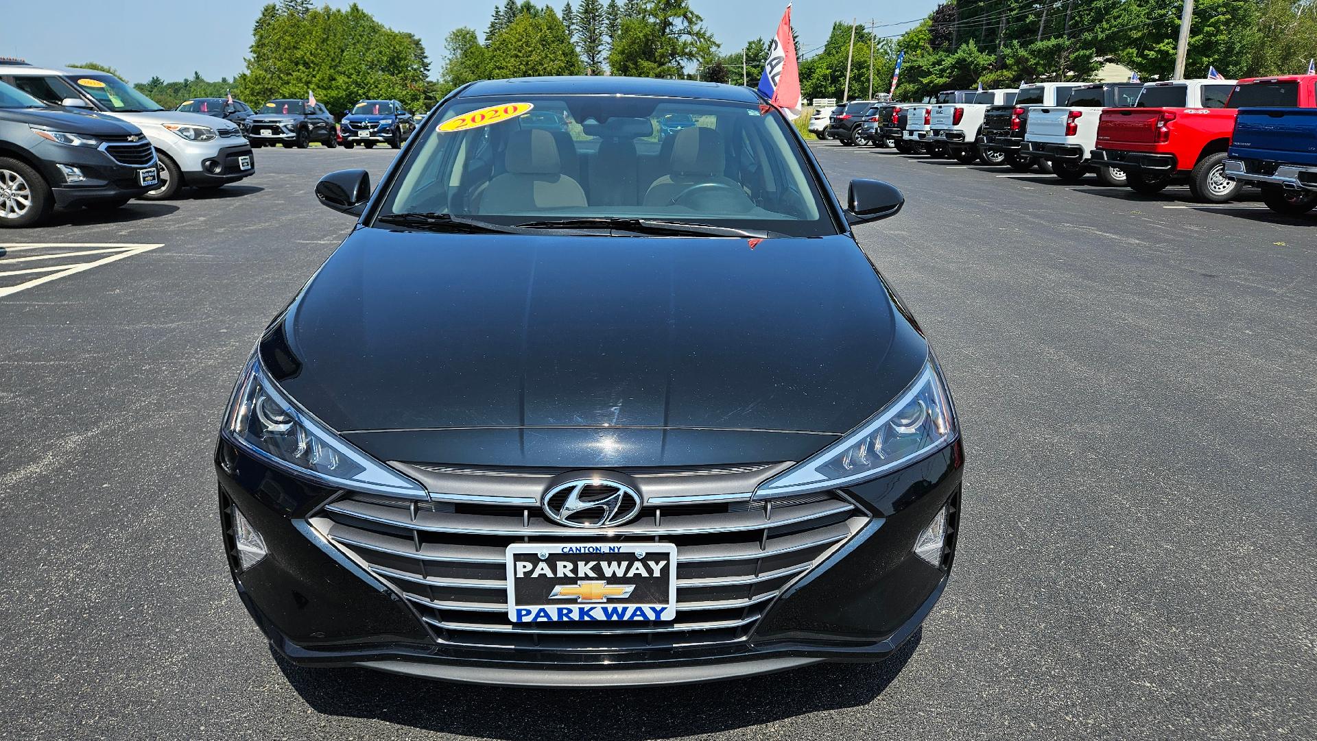 Used 2020 Hyundai Elantra Value Edition with VIN KMHD84LF5LU980786 for sale in Canton, NY